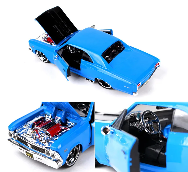 Maisto 1:24 1966 Chevrolet SS имитация сплава Модель автомобиля ремесла Коллекция игрушек инструменты подарок