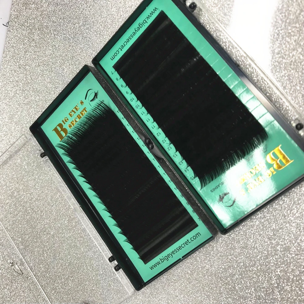 Готовые веер из кашемира Южнокорейский Шелк 1 поднос индивидуальное наращивание