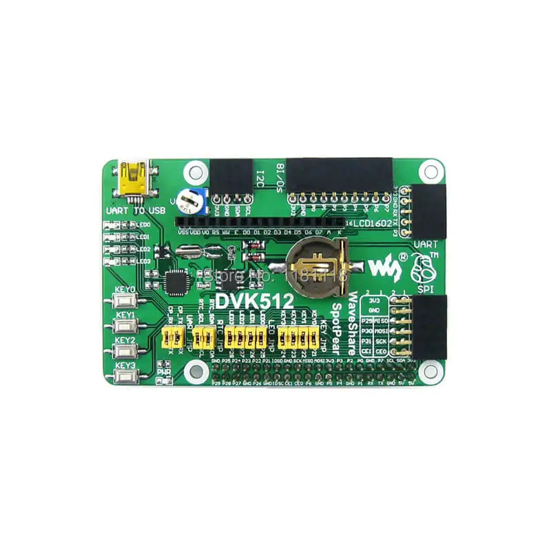 Raspberry Pi 2 5-дюймовый ЖК-дисплей GPIO DVK512 Расширенный комплект для самостоятельной