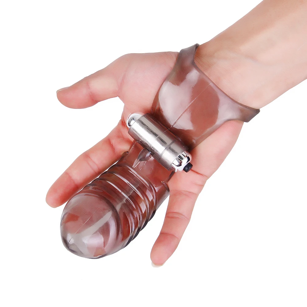 Палец рукав вибратор точка G Массаж клитор стимулирует флирт секс игрушки для