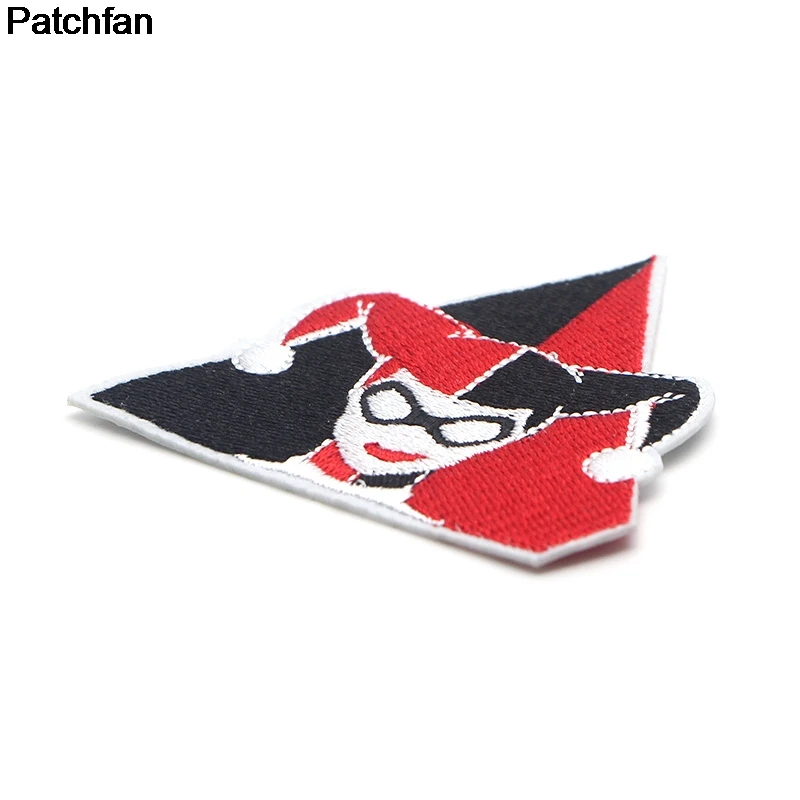 Patchfan отряд самоубийц Харли Куинн DIY Вышивка для аппликации, шитья железа на одежде Рюкзак украшения дома наклейки значки A1920