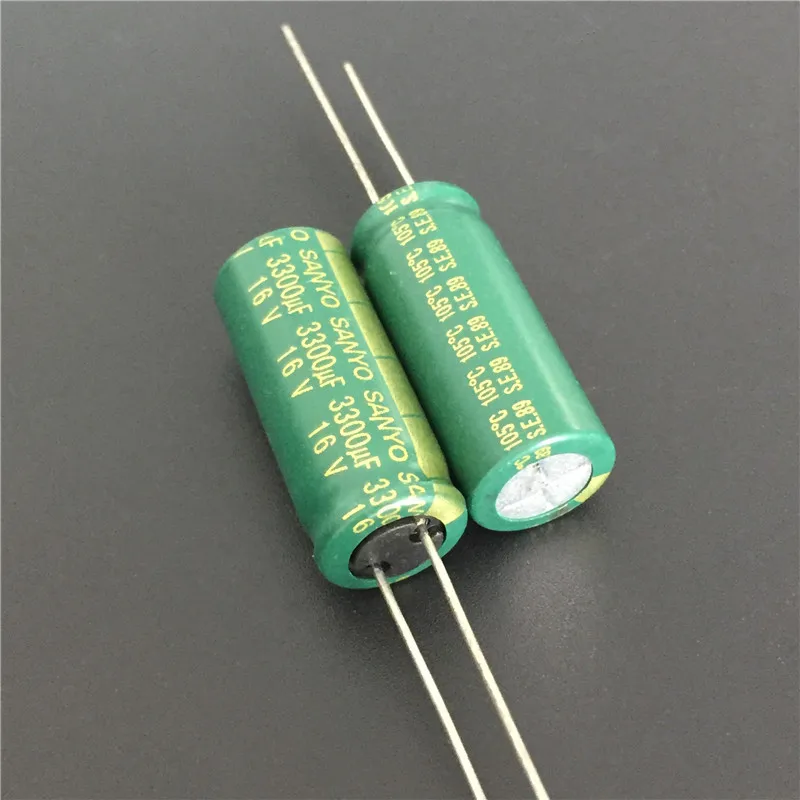 5 шт. 3300 мкФ 16 В Sanyo 12 5x30 мм 16V3300uF оригинальный Алюминий электролитический