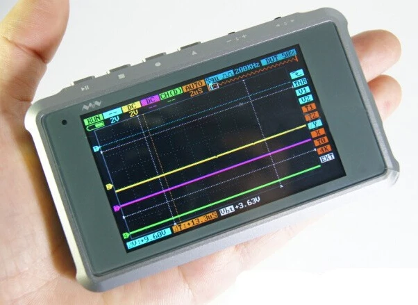 Мини осциллограф ARM DSO Nano DSO203 карманного размера цифровой |