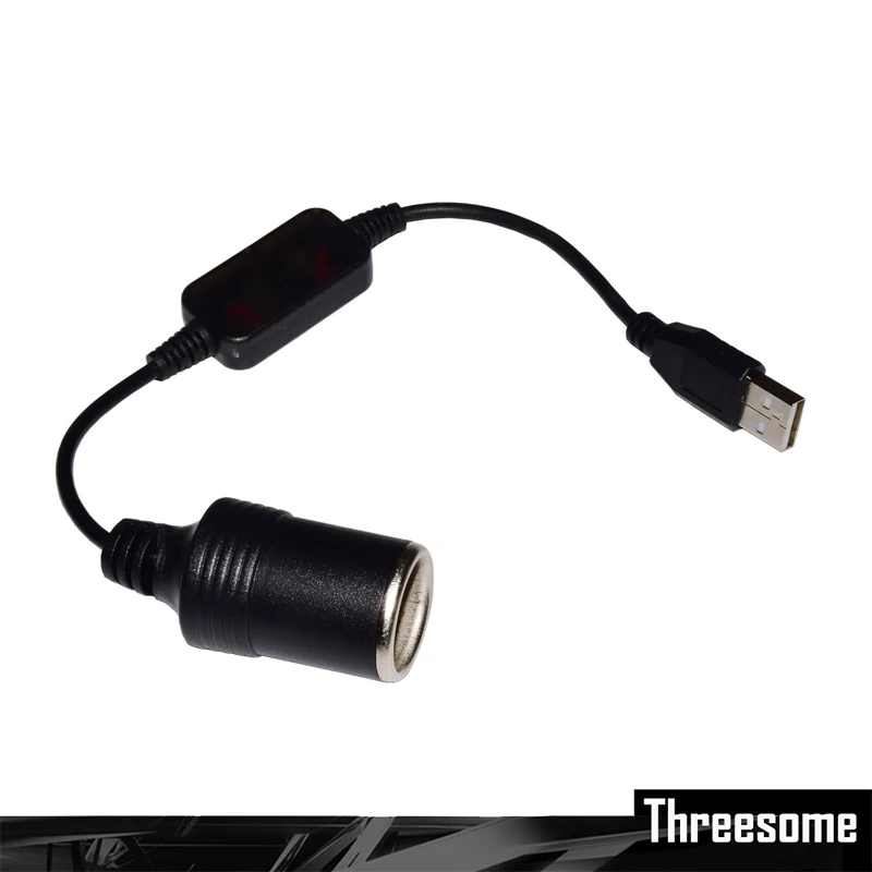 SRXTZM USB порт в 12 В розетка для автомобильного прикуривателя Женский адаптер