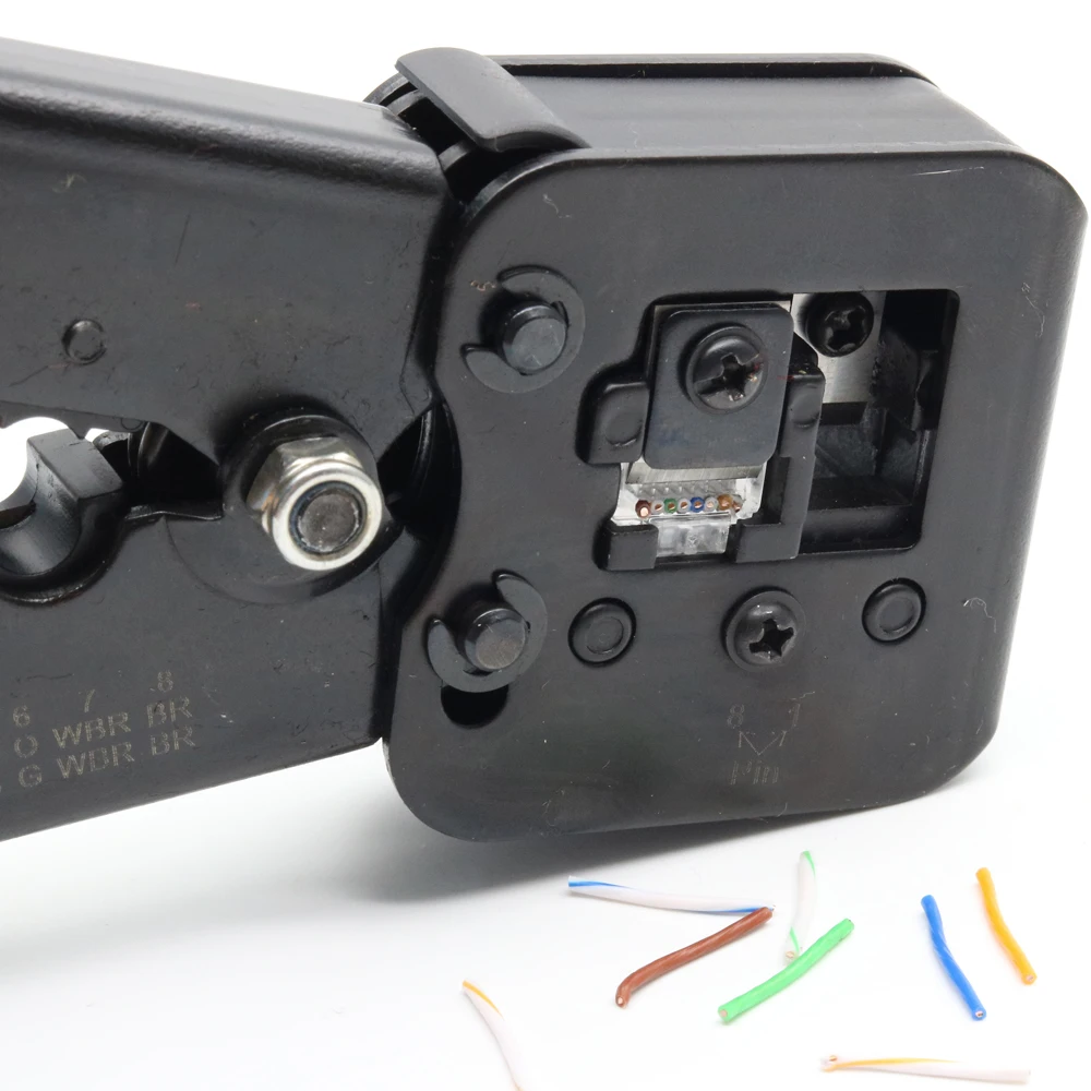 Xintylink сети инструменты EZ RJ45 щипцы RJ11 обжимной инструмент для зачистки кабеля нажав комплект Клещи Щипцы Клип Clipper Многофункциональный кусачки леска плетенка плетенка леска инструмент ЛЕСКА ПЛЕТЕНКА