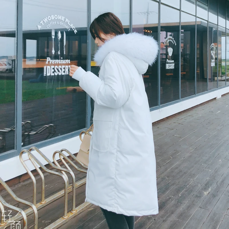 Winter Jacket Women 2019 High Quality Warm Thicken Female Coat Cotton Padded Long Parka | Женская одежда