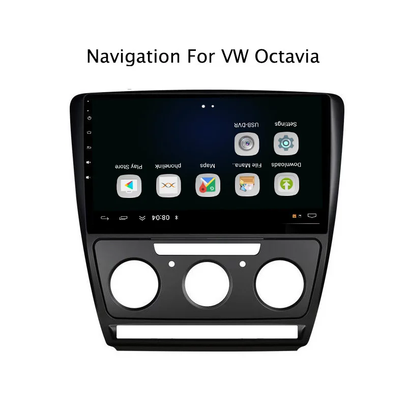 10 1 &quot2.5D IPS Android 8 автомобильный DVD GPS для Skoda Octavia 2007 2008 2009 2010 2011 2012 2013 Автомобильный