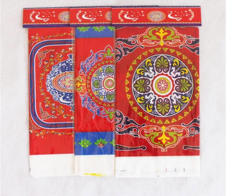 

Muslim Antependium PE Plastic Table Cloth Eid Al Fitr Mezi Festival Ramadan Arrangement Decorate Classical SN1777