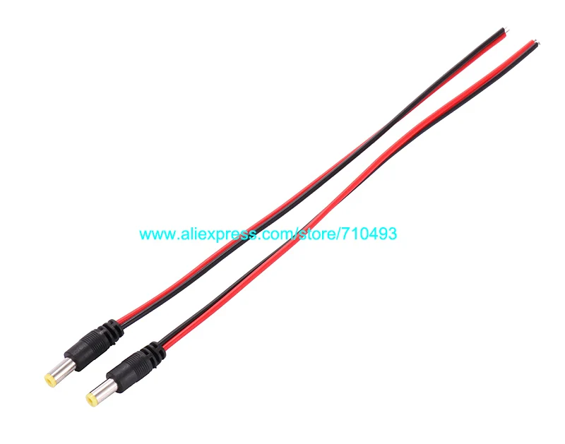 5 5*2 1 мм Мужской DC разъем питания CCTV PSU свиной хвост кабель Jack 12V | Обустройство дома