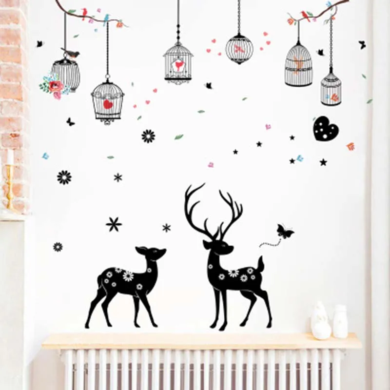 Гостиная песок ТВ прикроватная тумбочка для спальни фон стены стикеры домашнего