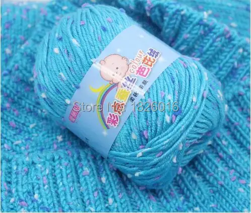 ZENGIA/1 шт. = 50 г, мягкая хлопковая детская пряжа для вязания крючком/ручная вязка крючком, молочный хлопок, шерсть, пряжа, нитки для вязания крючком