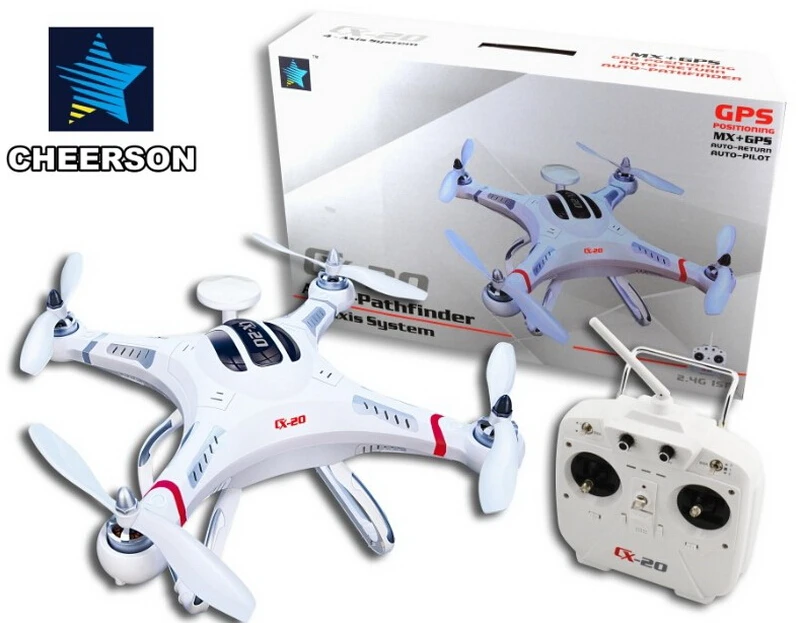 Cheerson CX-20 CX20 бесщеточный MX/gps авто-pathfinder 2 4 ГГц 4-CH 6-осевой вертолет Мультикоптер UFO