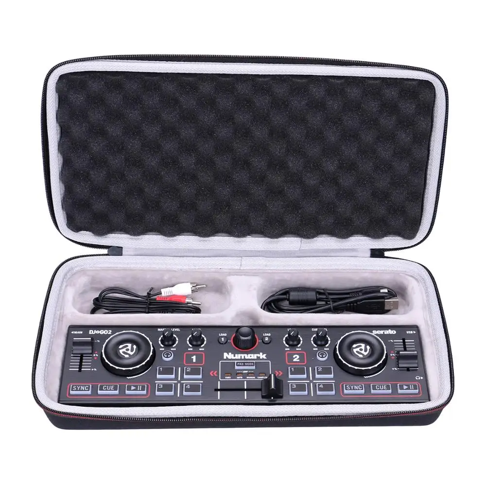 Водонепроницаемый Жесткий Чехол LTGEM EVA для Numark DJ2GO2/Pocket DJ Controller