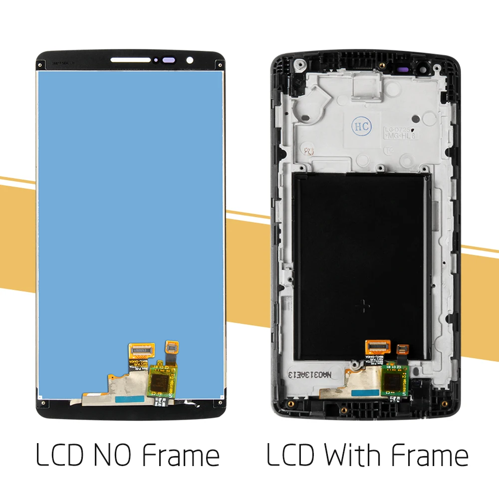 5 0 &quotОригинальный ЖК дисплей для LG G3S сенсорный экран дигитайзер с рамкой Замена