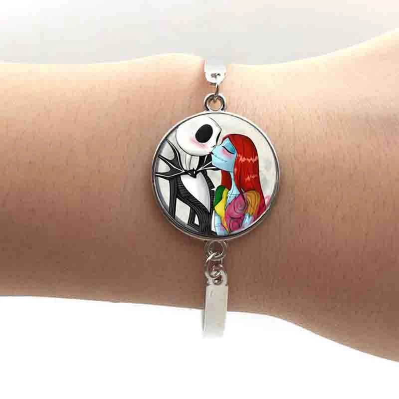 Винтажные романтические браслеты с изображением скелета Джека и мисс Салли
