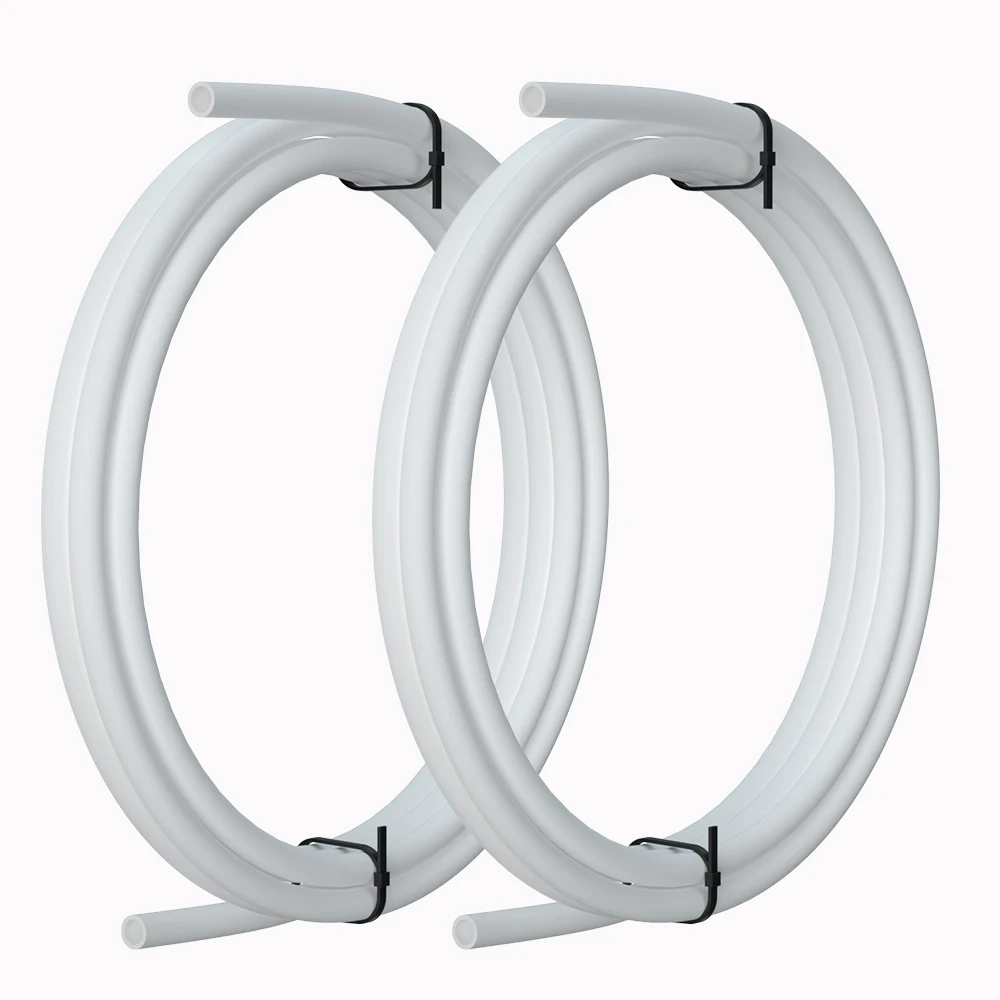 Белые 1 м PTFE трубы 3D принтеры части для 75 мм 3 нити J head Hotend Bowden экструдер V5 V6 ID 2 4