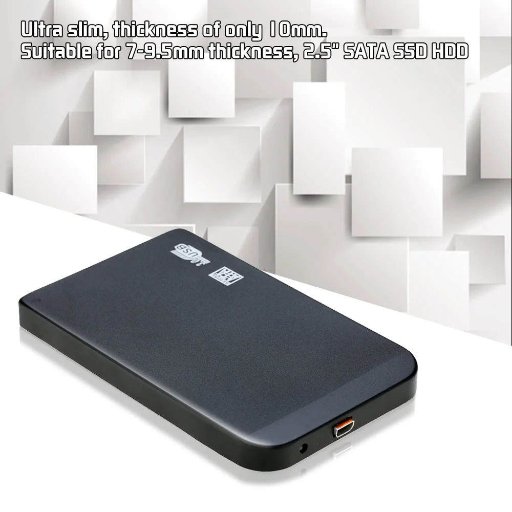 Корпус HDD 2 5 SATA к USB 3 0 адаптер для жесткого диска внешний защитный корпус HD SSD диск