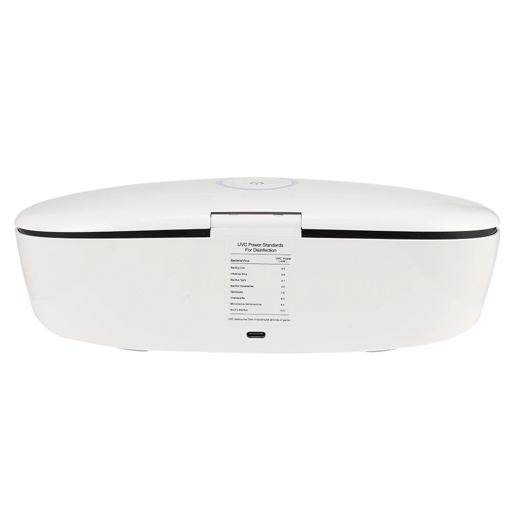 Портативный СВЕТОДИОДНЫЙ УФ дезинфекционный ящик для ногтей инструмент