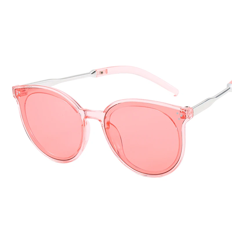 Солнцезащитные очки в круглой оправе для мужчин и женщин корейские солнечные