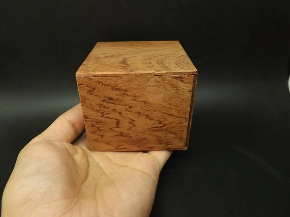 8*8*7 см guibortia spp деревянная Волшебная коробка, головоломка, игрушка, китайская секретная коробка, древняя шкатулка для украшений, без клея, без краски