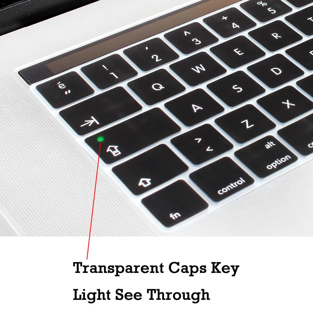 Турецкий Ультратонкий силиконовый чехол клавиатура для Macbook Air Pro 12 13 15 2019 A1278 A1466