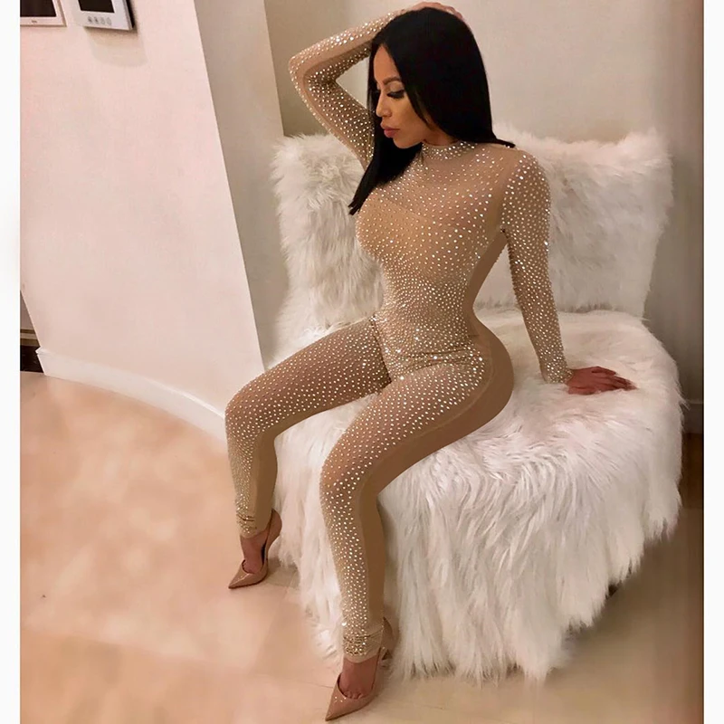 Пикантные кружево Комбинезоны для малышек женщин комбинезон летний Bodycon боди F0435