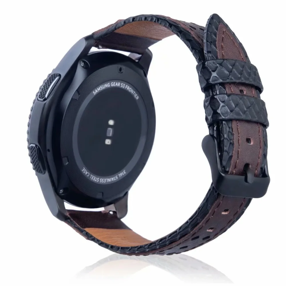 22 мм кожаный ремешок для часов Xiaomi Amazfit Pace Stratos браслет для huawei Watch GT Honor Magic Dream samsung 22 мм браслет