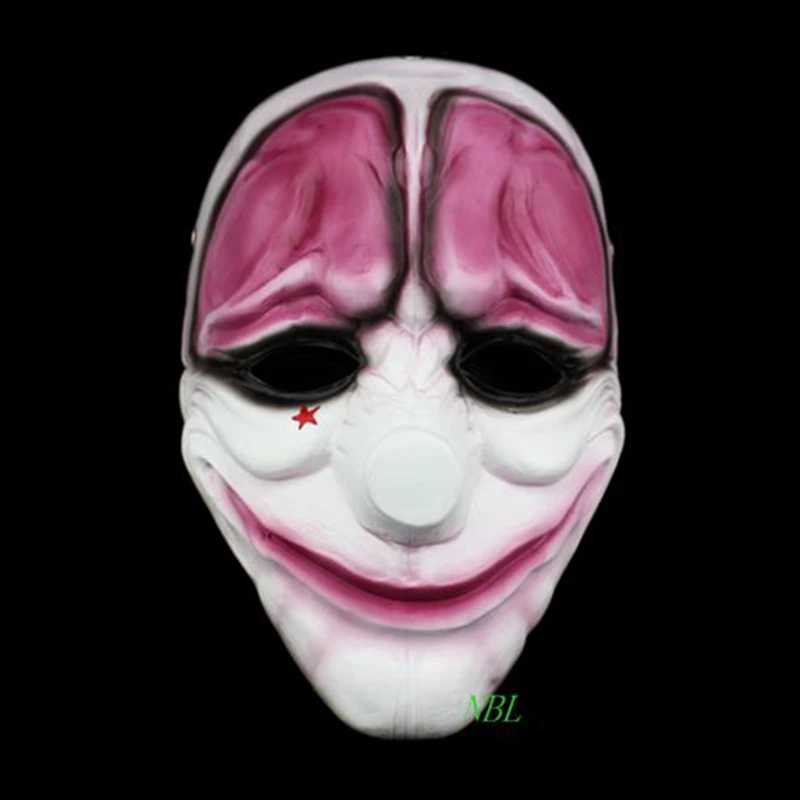 Маска из смолы на все лицо страшного разбойника коллекционная версия|masquerade