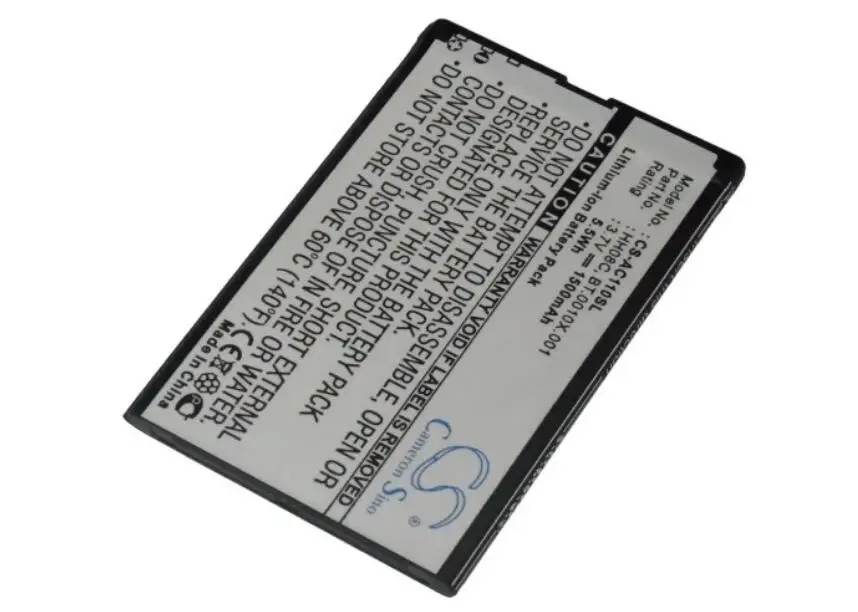 

Cameron Sino 1500 мАч для ACER beTouch E110 VIEWSONIC V350 BT.0010X.001 HH08C