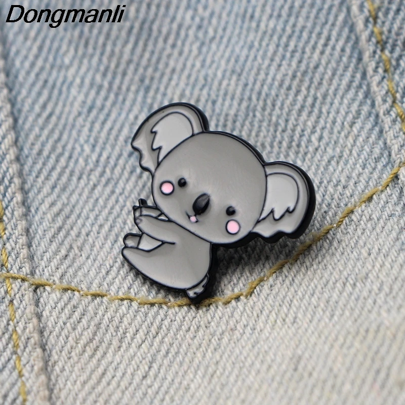 20 шт./лот оптовая продажа булавок DMLSKY Милые Броши Koala забавная эмалированная