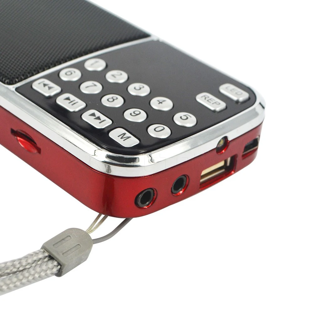 Новый Портативный HIFI мини многофункциональный цифровой MP3 радио динамик USB TF FM