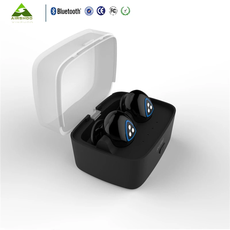 Первый запуск 2 шт. Syllable D900S Black Bean Беспроводные Bluetooth 4 0 IPX4 водонепроницаемые