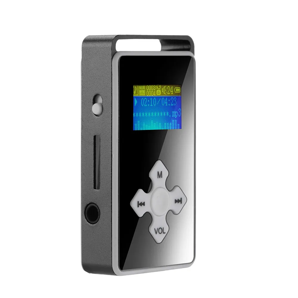 Usb HiFi музыкальный плеер MP3 walkman воспроизводитель цифровой MP3 плеер ЖК-экран Поддержка Micro SD TF карта 32G зеркальный музыкальный медиа