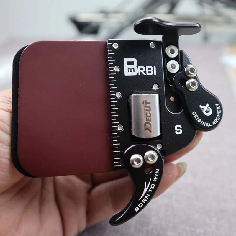 Накладка на палец для стрельбы из лука DECUT защита контрольная накладка