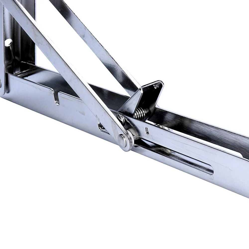 Треугольный складной кронштейн из нержавеющей стали для верстака настольного