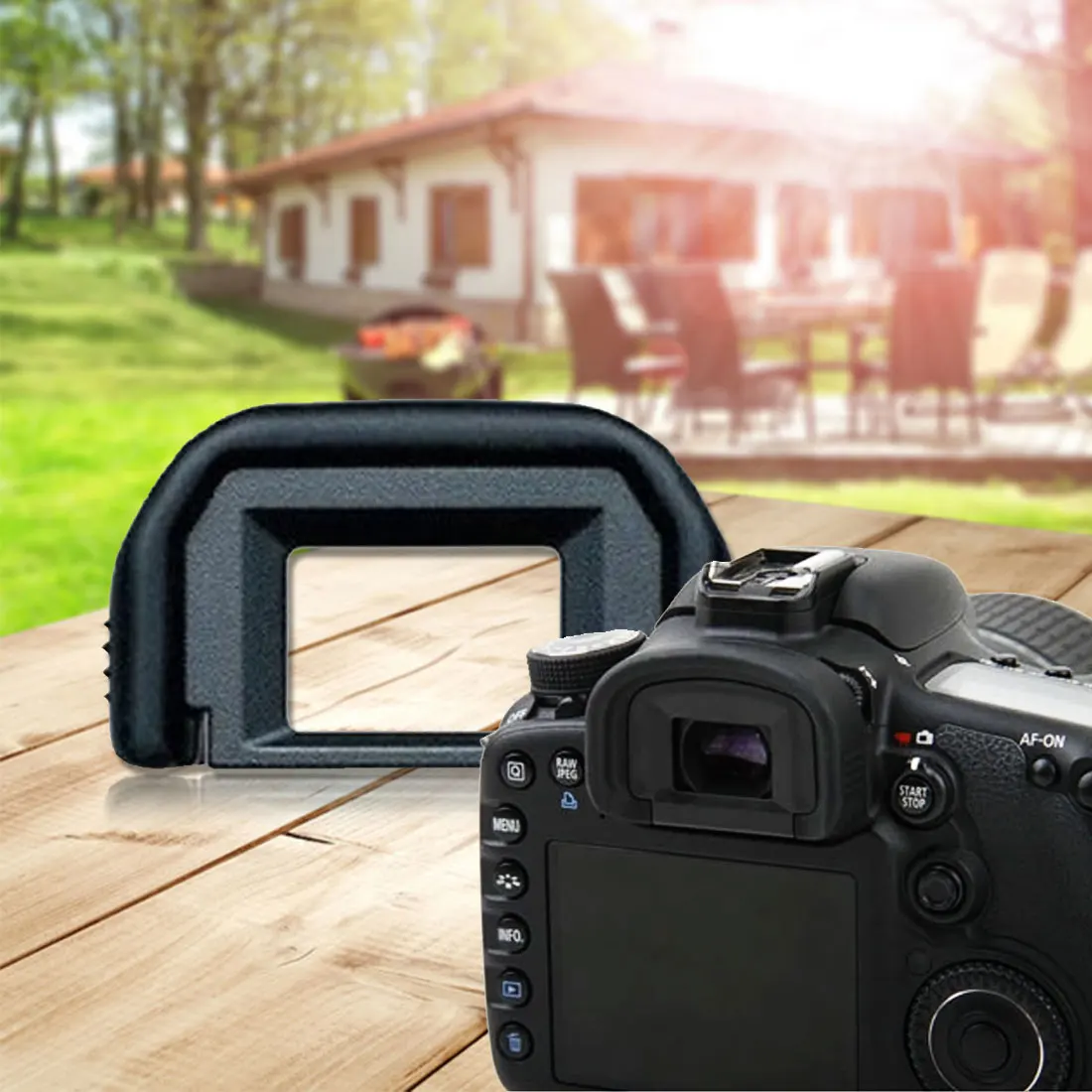 Наглазник Centechia для Canon 650D 600D 550D 500D 450D 1100D 1000D 400D SLR камеры|eyecup for canon|for canoneyecup eyepiece |