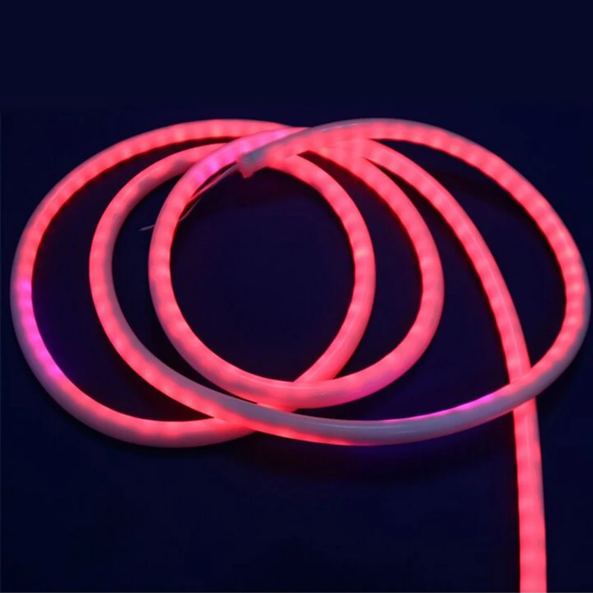 5 в 12 В WS2811 SK6812 WS2812B RGB модифицируемая светодиодная неоновая Пиксельная световая