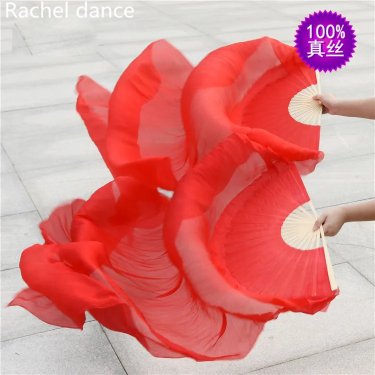Аксессуары для танца живота 1,2/1,5/1,8 Msilk вентилятор для танца живота для девочек вентилятор для танцев для женщин реквизит для танца живота веер пара