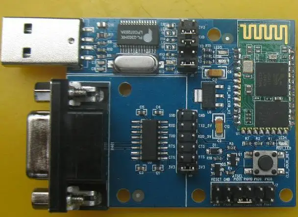 Бесплатная доставка! FBT06 модуль Bluetooth с последовательным подключением USB/RS232 dual