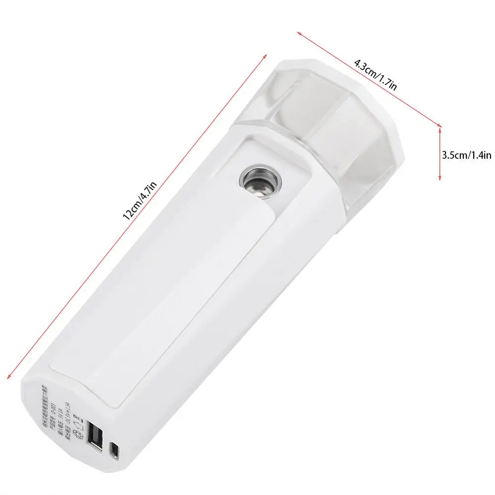 2 в 1 USB мини спрей для лица косметические инструменты нано распылитель тумана