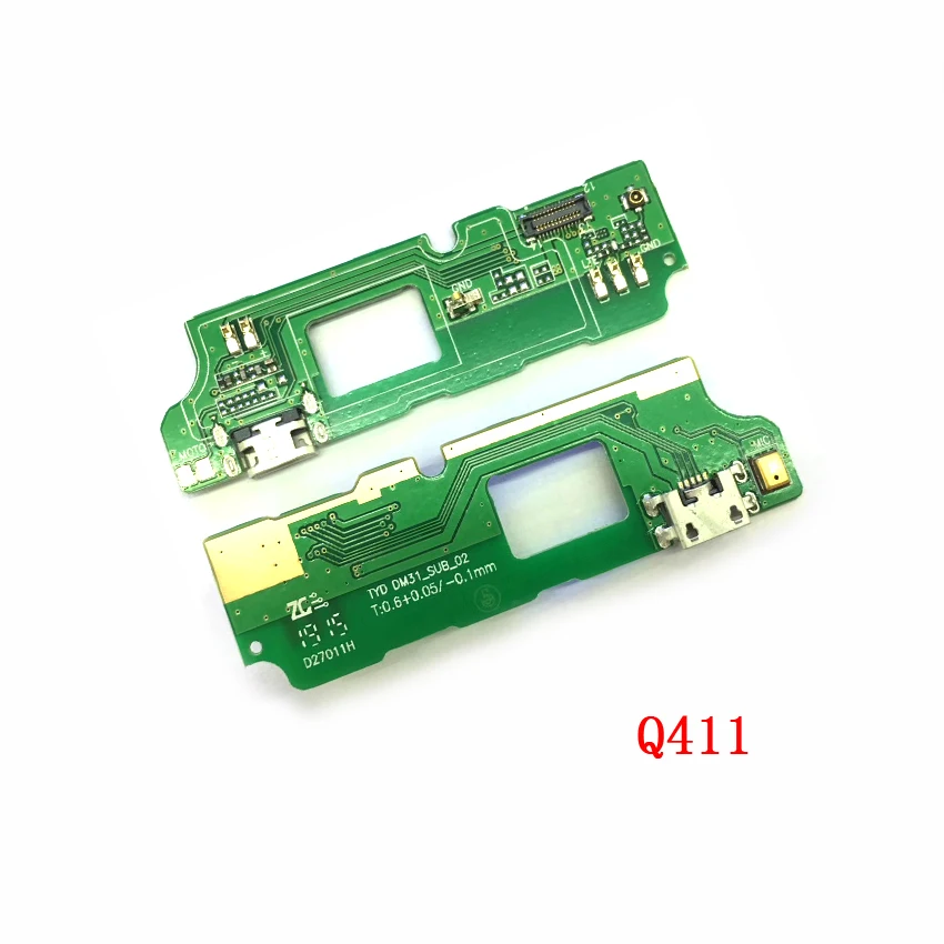 Плата подключения док станции с usb портом для зарядки гибкий кабель micromax Q400 Q411 Q412