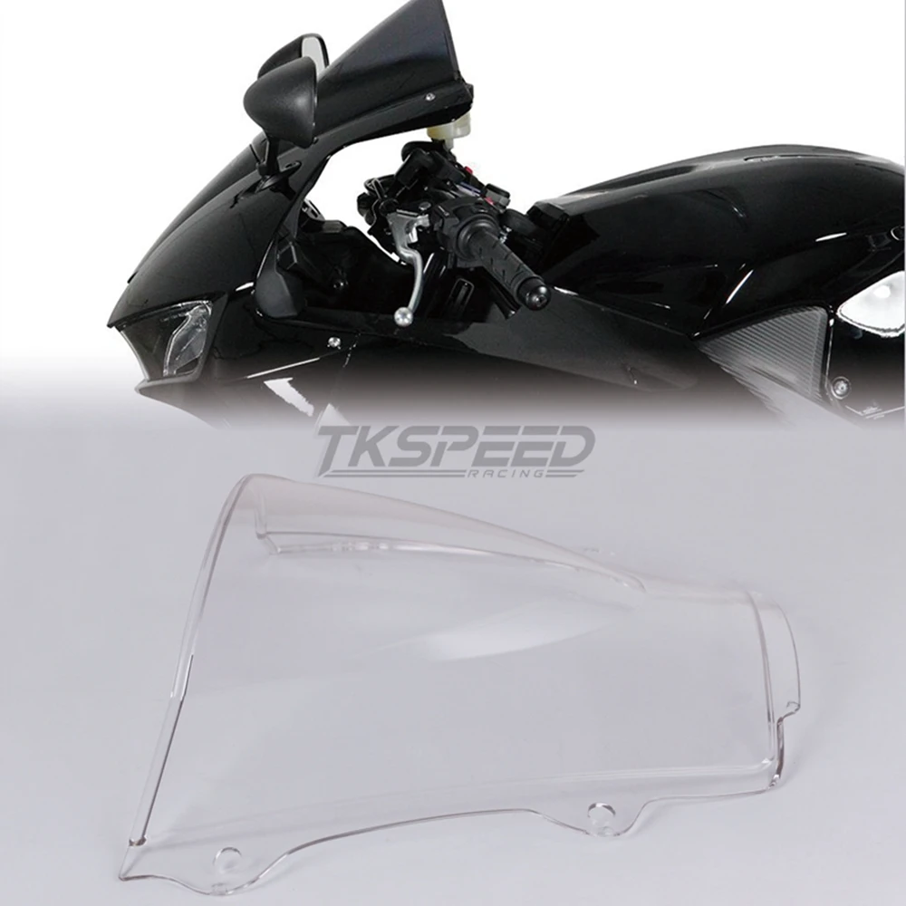 Прозрачное ветровое стекло с двойными пузырьками для мотоцикла Honda CBR 600 RR F5 2013 2015