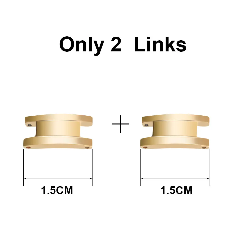 Links FINE4U B073 Популярные цирконы магнитные браслеты для здоровья и браслеты 316L нержавеющая сталь энергетический здоровый браслет для женщин - Окраска металла: Links