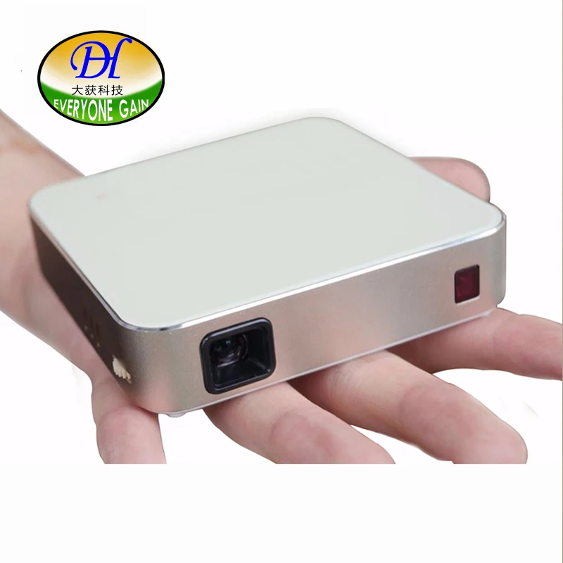 Все получат портативный умный проектор DLP Батарея Android WiFi Pantall Full HD Projetor Сенсорный