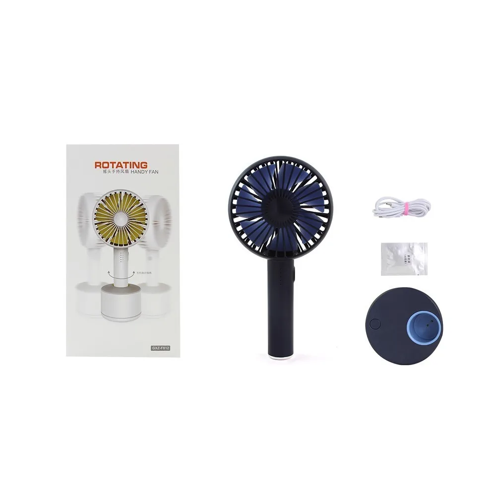 Мини USB охлаждающая встряхнутая головка вентилятор Rechagable кулер гаджет