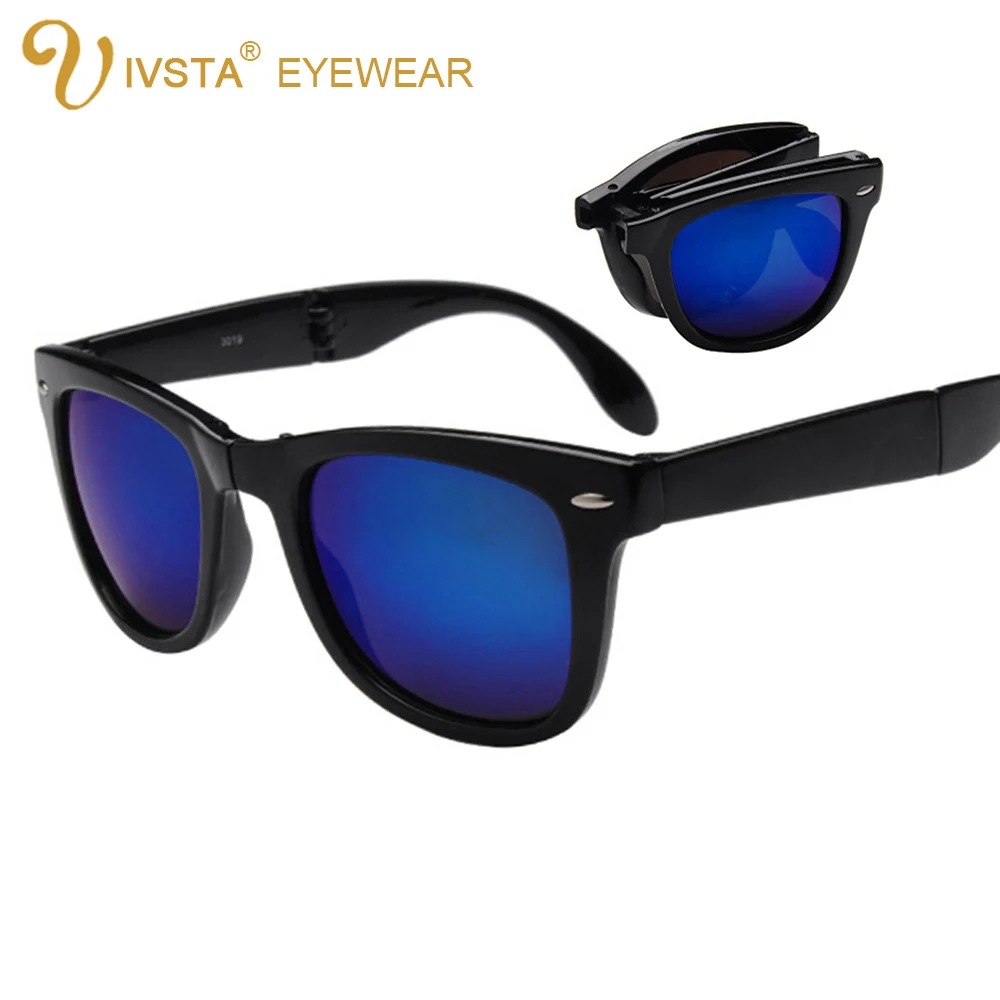 Складные солнцезащитные очки IVSTA Мужские с чехлом женские и мужские брендовые