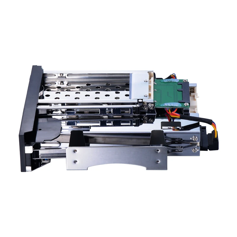ST7221 5.25 дюйма SATA Multi функция корпус 2.5 HDD/SSD Дело и 3.5 HDD кронштейн горячей замены