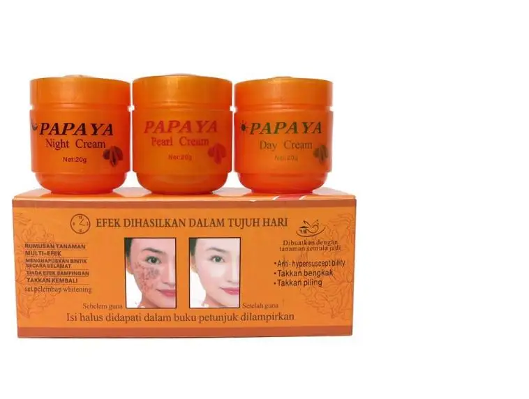 Papaya WHITENINGOR черная кожа для удаления меланина желтая Веснушка пятна CHLOASMA против