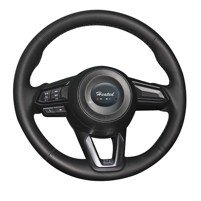 Наппа Оплетка на руль чехол для Mazda 3 Axela Mazda 6 Atenza CX-5 CX5 Mazda CX-9 чехол на руль для мазда 6
