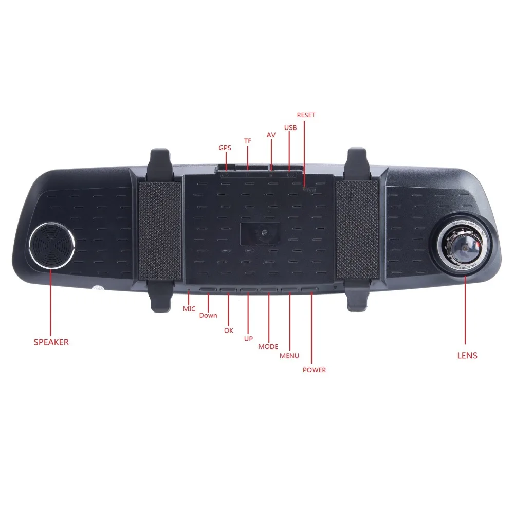 Panlelo регистраторы Видеорегистраторы для автомобилей Камера Full HD 1080 P Двойной